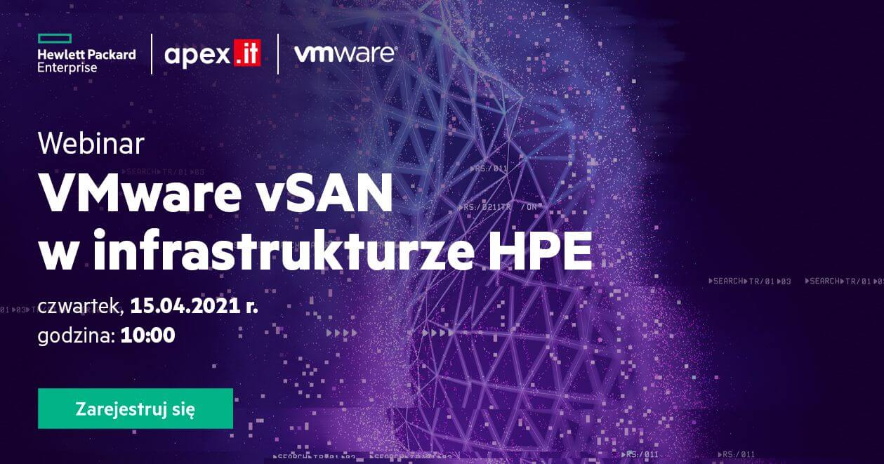 VMware vSan w infrastrukturze HPE